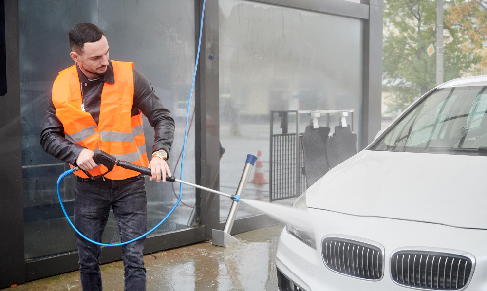 Limpeza técnica automotiva: cuidados que valorizam seu carro 5 lavadora carro